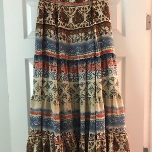 Aztec Maxi Skirt